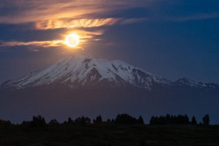 Luna llena en Puerto Montt
